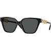 Versace VE4471B GB1/87 | Occhiali da Sole Graduati o Non Graduati | Prova Online | Plastica | Quadrati, Cat Eye, Ovali / Ellittici | Nero | Adrialenti