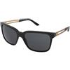 Versace VE4307 GB1/87 | Occhiali da Sole Graduati o Non Graduati | Prova Online | Unisex | Plastica | Quadrati | Nero | Adrialenti