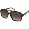Carrera Victory C 01/S 003/86 | Occhiali da Sole Graduati o Non Graduati | Prova Online | Plastica | Quadrati | Nero, Oro | Adrialenti