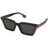 Burberry Briar BE4392U 405587 | Occhiali da Sole Graduati o Non Graduati | Prova Online | Plastica | Rettangolari | Nero | Adrialenti