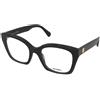 MAX&Co. MO5204 001 | Occhiali da Vista Graduati | Plastica | Cat Eye | Nero | Adrialenti