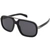 David Beckham DB 7101/S ANS/M9 | Occhiali da Sole Graduati o Non Graduati | Prova Online | Unisex | Plastica | Quadrati | Nero, Rutenio | Adrialenti
