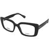 MAX&Co. MO5206 001 | Occhiali da Vista Graduati | Plastica | Rettangolari | Nero | Adrialenti