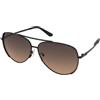 Guess GU00193 01B | Occhiali da Sole Graduati o Non Graduati | Prova Online | Metallo | Pilot | Nero | Adrialenti
