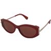 Max Mara Roquebrune1 MM0167 69S | Occhiali da Sole Graduati o Non Graduati | Prova Online | Plastica | Cat Eye | Bordeaux | Adrialenti
