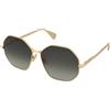 Max Mara Miller MM0168 30P | Occhiali da Sole Graduati o Non Graduati | Prova Online | Plastica | Quadrati | Oro | Adrialenti