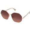 Max Mara Miller MM0168 28F | Occhiali da Sole Graduati o Non Graduati | Prova Online | Metallo | Quadrati | Oro rosa | Adrialenti