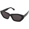 Max Mara Kate MM0169 01A | Occhiali da Sole Graduati o Non Graduati | Prova Online | Plastica | Cat Eye | Nero, Rutenio | Adrialenti