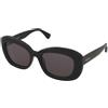 Max Mara Elizabeth1 MM0170 01A | Occhiali da Sole Graduati o Non Graduati | Prova Online | Plastica | Quadrati | Nero | Adrialenti