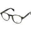 David Beckham DB 1185 6AK | Occhiali da Vista Graduati | Plastica | Panthos | Verde, Trasparente | Adrialenti
