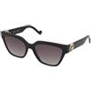 LIU JO LJ768SR 001 | Occhiali da Sole Graduati o Non Graduati | Prova Online | Plastica | Quadrati | Nero | Adrialenti