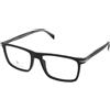 David Beckham DB 1181 ANS | Occhiali da Vista Graduati | Prova Online | Plastica | Quadrati | Nero | Adrialenti