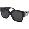 Versace VE4402 GB1/87 | Occhiali da Sole Graduati o Non Graduati | Prova Online | Plastica | Quadrati, Oversize | Nero | Adrialenti