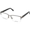 Guess GU50326 011 | Occhiali da Vista Graduati | Prova Online | Metallo | Browline | Argento | Adrialenti