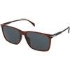 David Beckham DB 1145/G/S EX4/KU | Occhiali da Sole Graduati o Non Graduati | Prova Online | Plastica | Rettangolari | Marrone, Havana | Adrialenti