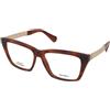 MAX&Co. MO5178 053 | Occhiali da Vista Graduati | Plastica | Quadrati | Marrone, Havana | Adrialenti