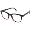 David Beckham DB 7120/CS WR7/Z7 | Occhiali da Vista Graduati | Plastica | Rettangolari | Nero, Verde | Adrialenti