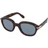 Persol PO0060S 24/56 | Occhiali da Sole Graduati o Non Graduati | Prova Online | Plastica | Quadrati | Marrone, Havana | Adrialenti