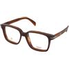 David Beckham DB 7152 EX4 | Occhiali da Vista Graduati | Plastica | Quadrati | Marrone | Adrialenti