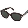 Persol PO0060S 24/31 | Occhiali da Sole Graduati o Non Graduati | Prova Online | Plastica | Quadrati | Marrone, Havana | Adrialenti