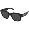 Dsquared2 D2 0180/S 807/IR | Occhiali da Sole Graduati o Non Graduati | Plastica | Quadrati | Nero | Adrialenti