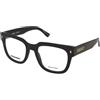 Dsquared2 D2 0181 807 | Occhiali da Vista Graduati | Plastica | Quadrati | Nero, Oro | Adrialenti