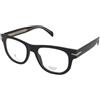 David Beckham DB 7164 807 | Occhiali da Vista Graduati | Prova Online | Plastica | Quadrati | Nero | Adrialenti