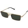 Vogue VO4309S 280/9A | Occhiali da Sole Graduati o Non Graduati | Prova Online | Metallo | Rettangolari | Oro | Adrialenti