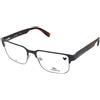 Lacoste L2290 400 | Occhiali da Vista Graduati | Prova Online | Metallo | Quadrati | Nero | Adrialenti