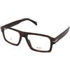 David Beckham DB 7165 WR9 | Occhiali da Vista Graduati | Plastica | Rettangolari | Marrone, Havana | Adrialenti