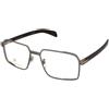 David Beckham DB 7166 31Z | Occhiali da Vista Graduati | Metallo | Quadrati | Rutenio | Adrialenti