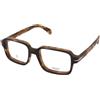 David Beckham DB 7167 EX4 | Occhiali da Vista Graduati | Plastica | Rettangolari | Marrone, Havana | Adrialenti