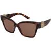 Dolce & Gabbana DG4470 3440/73 | Occhiali da Sole Graduati o Non Graduati | Prova Online | Plastica | Cat Eye | Rosa, Havana | Adrialenti