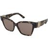 Dolce & Gabbana DG4470 3438/7N | Occhiali da Sole Graduati o Non Graduati | Prova Online | Plastica | Cat Eye | Marrone, Havana | Adrialenti