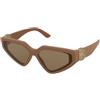 Dolce & Gabbana DG4469 3292/5A | Occhiali da Sole Graduati o Non Graduati | Prova Online | Plastica | Cat Eye | Marrone | Adrialenti