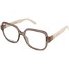 Marc Jacobs Marc 725 10A | Occhiali da Vista Graduati | Prova Online | Plastica | Quadrati | Marrone, Trasparente | Adrialenti
