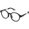 Crullé Kids Genuine C1 | Occhiali per Bambini | Prova Online | Unisex | Plastica | Tondi | Nero | Adrialenti