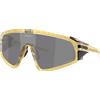 Oakley Latch Panel OO9404 940414 | Occhiali da Sole Graduati o Non Graduati | Prova Online | Unisex | Plastica | Mascherina | Oro | Adrialenti