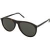 Saint Laurent SL 667 002 | Occhiali da Sole Graduati o Non Graduati | Prova Online | Plastica | Panthos | Marrone, Havana | Adrialenti