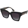 Burberry Kitty BE4364 39428G | Occhiali da Sole Graduati o Non Graduati | Prova Online | Plastica | Quadrati | Nero | Adrialenti
