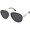 Burberry Oliver BE3125 101781 | Occhiali da Sole Graduati o Non Graduati | Prova Online | Unisex | Metallo | Pilot | Nero, Oro | Adrialenti