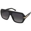 Dsquared2 D2 0160/S 807/9O | Occhiali da Sole Graduati o Non Graduati | Plastica | Quadrati | Nero | Adrialenti