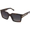 Dsquared2 D2 0161/G/S 086/9O | Occhiali da Sole Graduati o Non Graduati | Plastica | Quadrati | Marrone, Havana | Adrialenti