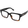 Dsquared2 D2 0167/G WR7 | Occhiali da Vista Graduati | Plastica | Quadrati | Marrone, Havana | Adrialenti