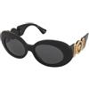 Versace VE4426BU GB1/87 | Occhiali da Sole Graduati o Non Graduati | Prova Online | Plastica | Ovali / Ellittici | Nero | Adrialenti