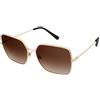 Dolce & Gabbana DG2242 02/13 | Occhiali da Sole Graduati o Non Graduati | Prova Online | Metallo | Quadrati, Oversize, Ovali / Ellittici | Oro | Adrialenti