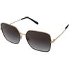 Dolce & Gabbana DG2242 13348G | Occhiali da Sole Graduati o Non Graduati | Prova Online | Metallo | Quadrati, Oversize, Ovali / Ellittici | Oro | Adrialenti