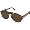 Persol PO3370S 1221/57 | Occhiali da Sole Graduati o Non Graduati | Prova Online | Unisex | Plastica | Quadrati | Multicolore | Adrialenti