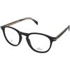 David Beckham DB 1018 003 | Occhiali da Vista Graduati | Prova Online | Plastica | Panthos | Nero | Adrialenti
