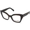 Dolce & Gabbana DG3386 502 | Occhiali da Vista Graduati | Prova Online | Plastica | Cat Eye, Ovali / Ellittici | Marrone, Havana | Adrialenti